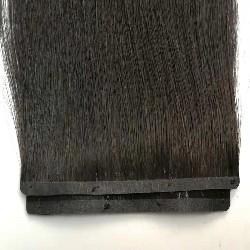 Wholesale of real human hair, large braids, hair products, wigs, clips, hair pieces, new ultra-thin real human clips details Picture