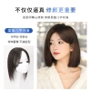 Swiss net wig for women in summer, T-shaped Swiss net bangs on the top of the head, real hair replacement, white hair covering, thin wig Specification image