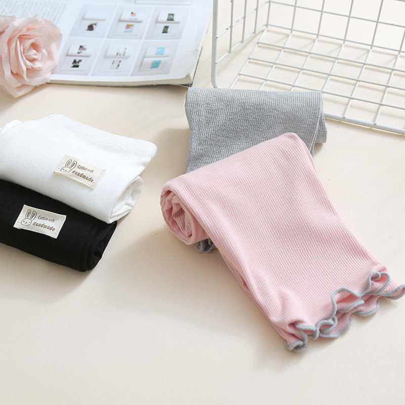 Girls' summer half-length pants, thin capri pants, tights, summer pants, fashionable children's mid-length pants, worn over children's shorts Specification image