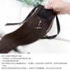 Velcro ponytail Nano Seamless long straight hair wig Ponytail Velcro wrap wig Straight hair ponytail details Picture
