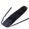 Velcro ponytail Nano Seamless long straight hair wig Ponytail Velcro wrap wig Straight hair ponytail Item Picture