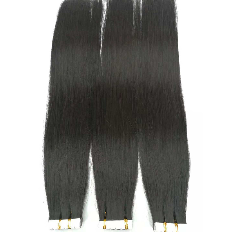 Wholesale of real hair traceless hair extensions, hair double-sided tape, wig pieces, nano traceless hair extensions, and false hair adhesive Item Picture