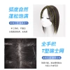 Swiss net wig for women in summer, T-shaped Swiss net bangs on the top of the head, real hair replacement, white hair covering, thin wig Application Scenario