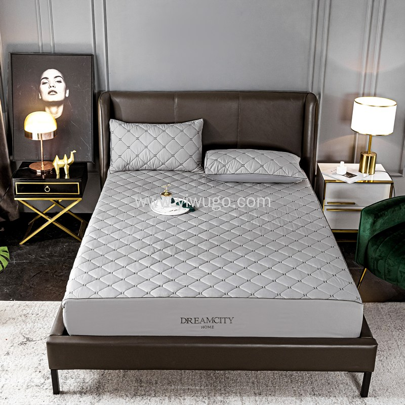 2022 Embroidered bed cover, single piece with cotton lining, thickened bedspread, bed cover, Simmons mattress protective cover Application Scenario