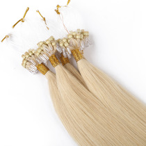 Virgin Huamn Micro Ring Hair Invisible traceless hair extensions are hot selling real hair