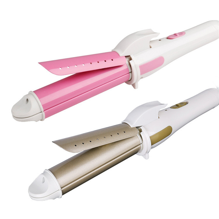 Curling iron curling iron 2 in 1 Bangs clip straight hair straightener