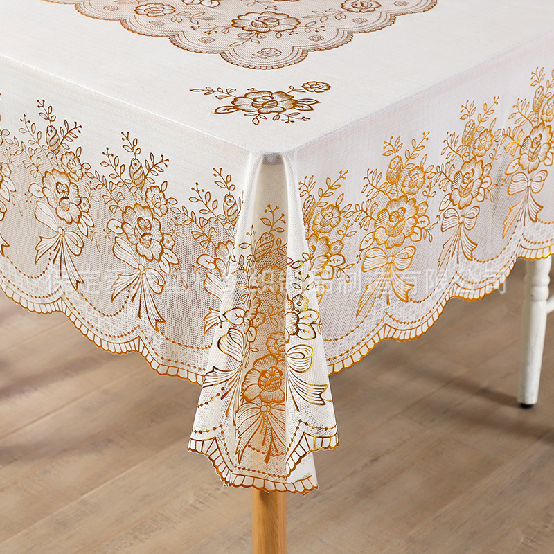 餐桌布艺/台布/桌布实物图