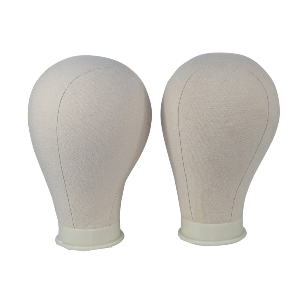 Canvas wig head mold shaping head, styling head, needling practice head, filling canvas head mold