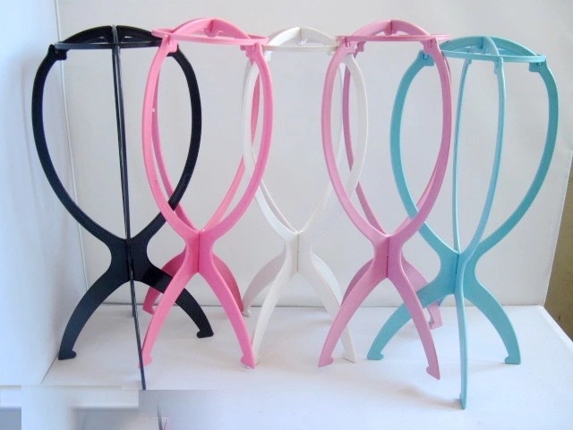 Factory direct supply of wig storage plastic frame Wigstand wig care wearing support frame Item Picture