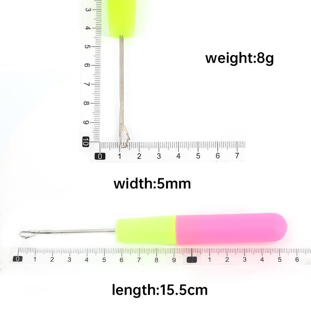 Wholesale in stock, cross-border supply, African braids, crochet hooks, wigs, crochet hooks, plastic braided hair extension tools Specification image
