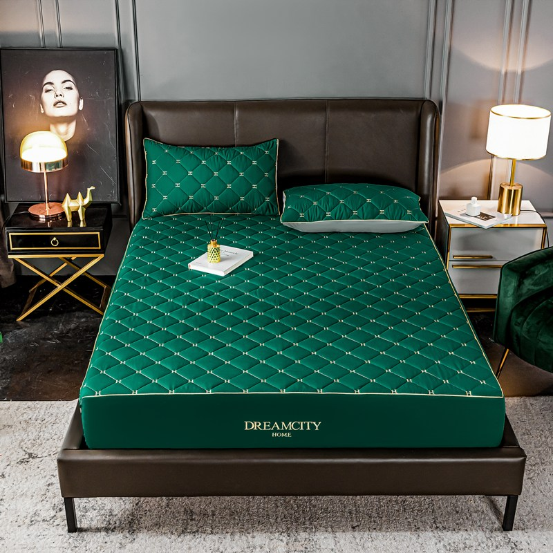 2022 Embroidered bed cover, single piece with cotton lining, thickened bedspread, bed cover, Simmons mattress protective cover Application Scenario