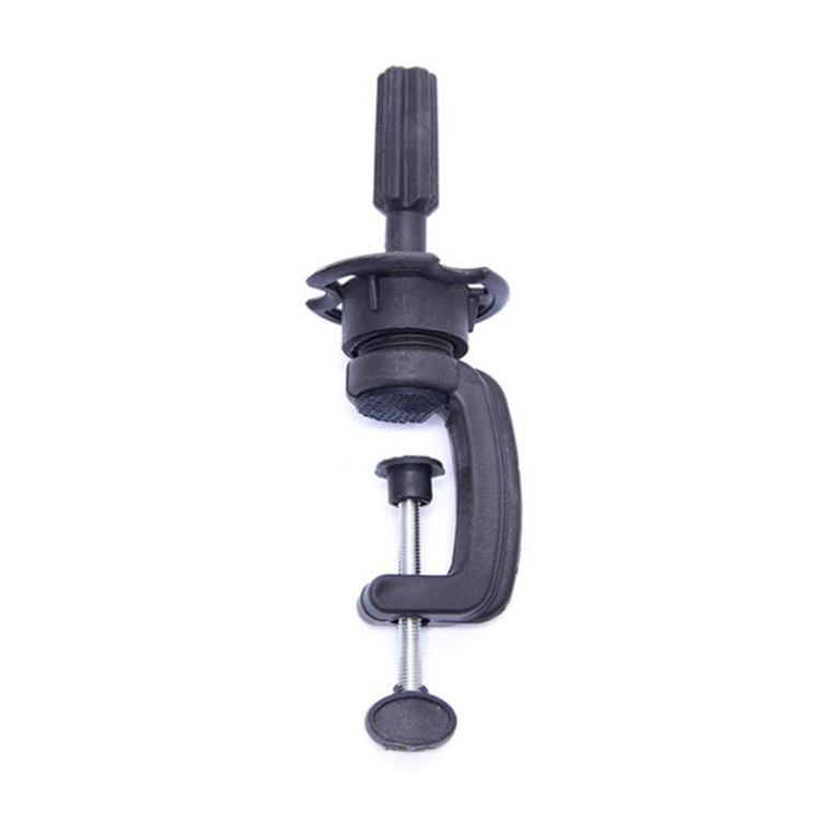 Teaching head, hairdressing practice head stand, real and fake hair model head, doll head, desktop stand, head model small stand Item Picture