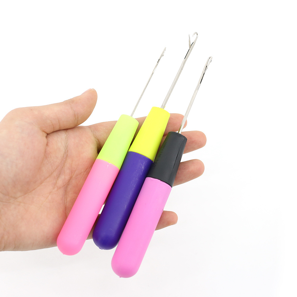 Wholesale in stock, cross-border supply, African braids, crochet hooks, wigs, crochet hooks, plastic braided hair extension tools