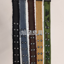 Double knitted cotton ribbon ribbon student belt porous manufacturers direct casual belt bag edge belt hair belt