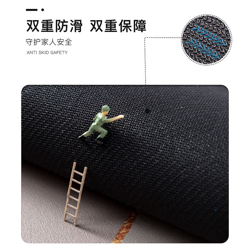 ins Morandi absorbent floor mat, diatom mud soft pad, Japanese and Korean style bathroom anti-slip floor mat, bathroom floor mat details Picture