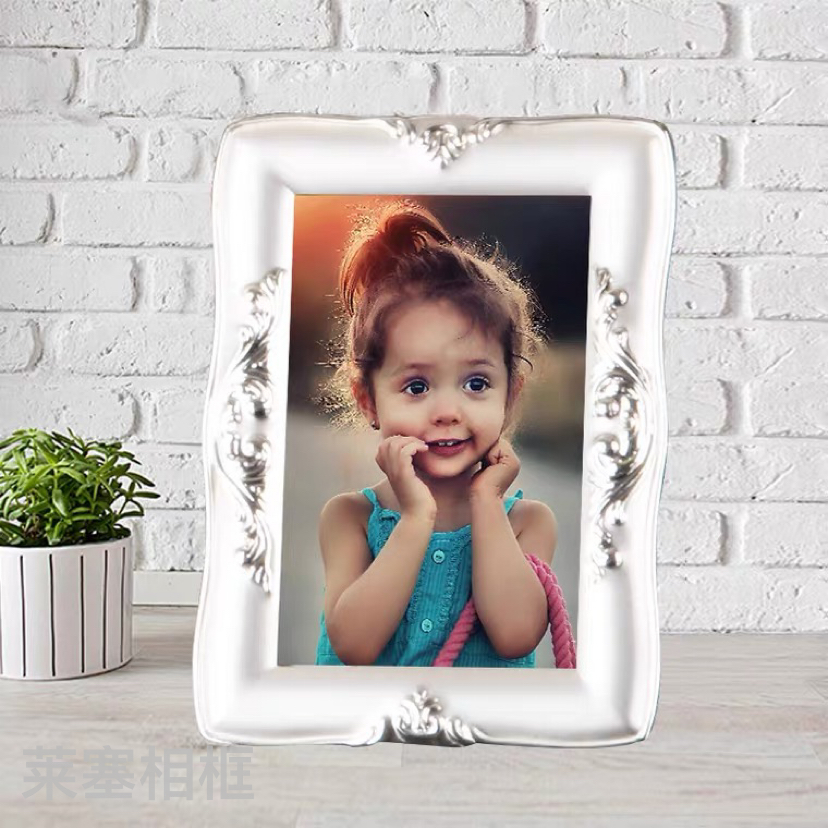 Iron electroplated metal material creative decorative items for home decoration, living room and bedroom handicrafts photos, metal panel frame Item Picture