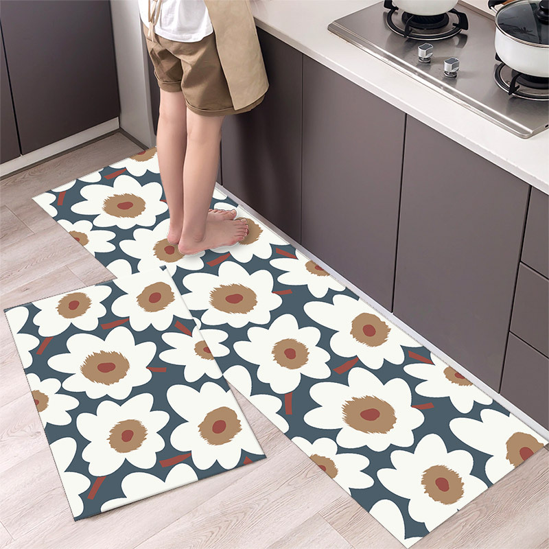 Nordic-style floor MATS, entrance door MATS, bathroom and toilet water-absorbing and anti-slip entrance MATS, door entry household floor MATS