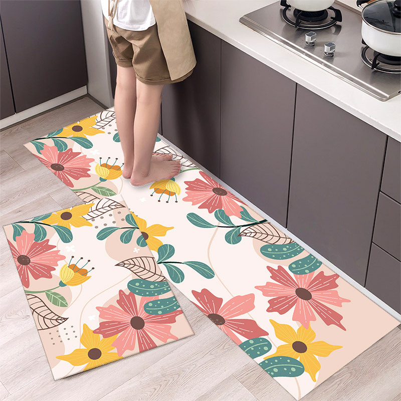Nordic-style floor MATS, entrance door MATS, bathroom and toilet water-absorbing and anti-slip entrance MATS, door entry household floor MATS Specification image
