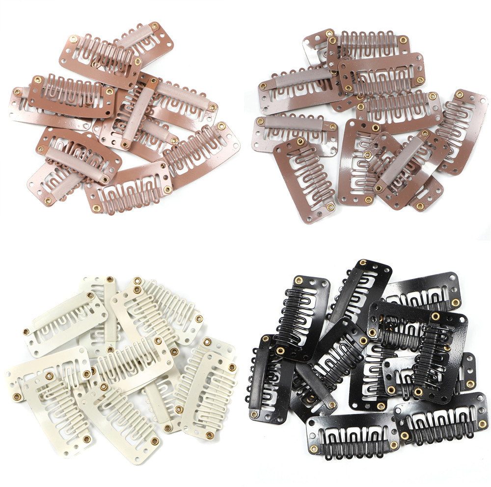 Wig tool accessories: 30 pieces, wig clips, U-shaped 3.2cm clips, BB clips, beret fixing clips
