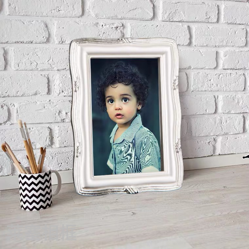 Iron electroplated metal material creative decorative items for home decoration, living room and bedroom handicrafts photos, metal panel frame Application Scenario