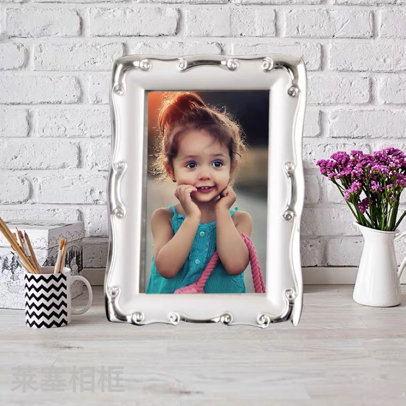 Iron electroplated metal material creative decorative items for home decoration, living room and bedroom handicrafts photos, metal panel frame Specification image