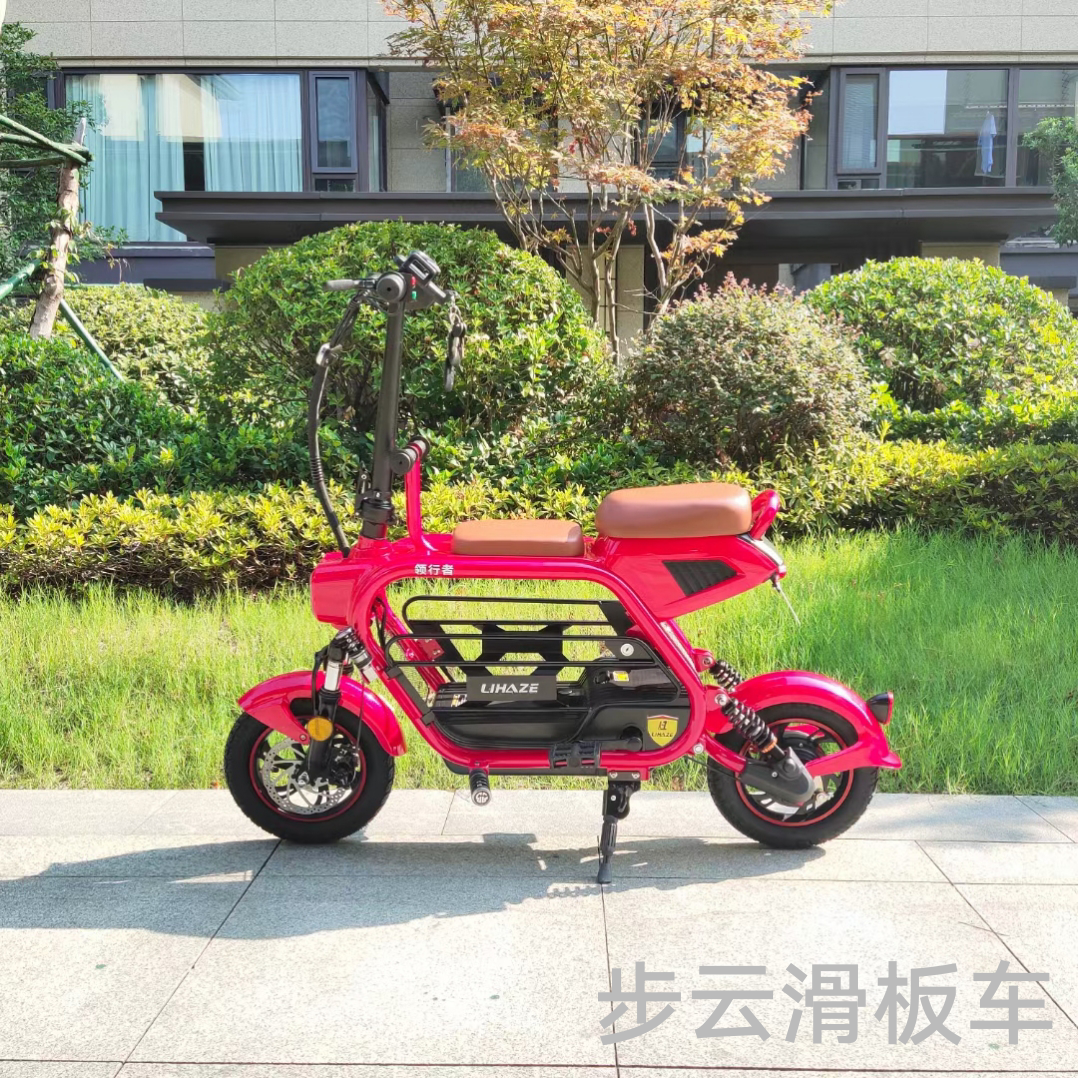 Buyun electric bicycle, two-seater electric bicycle, mother and child seat, commuter electric bicycle with basket key Specification image