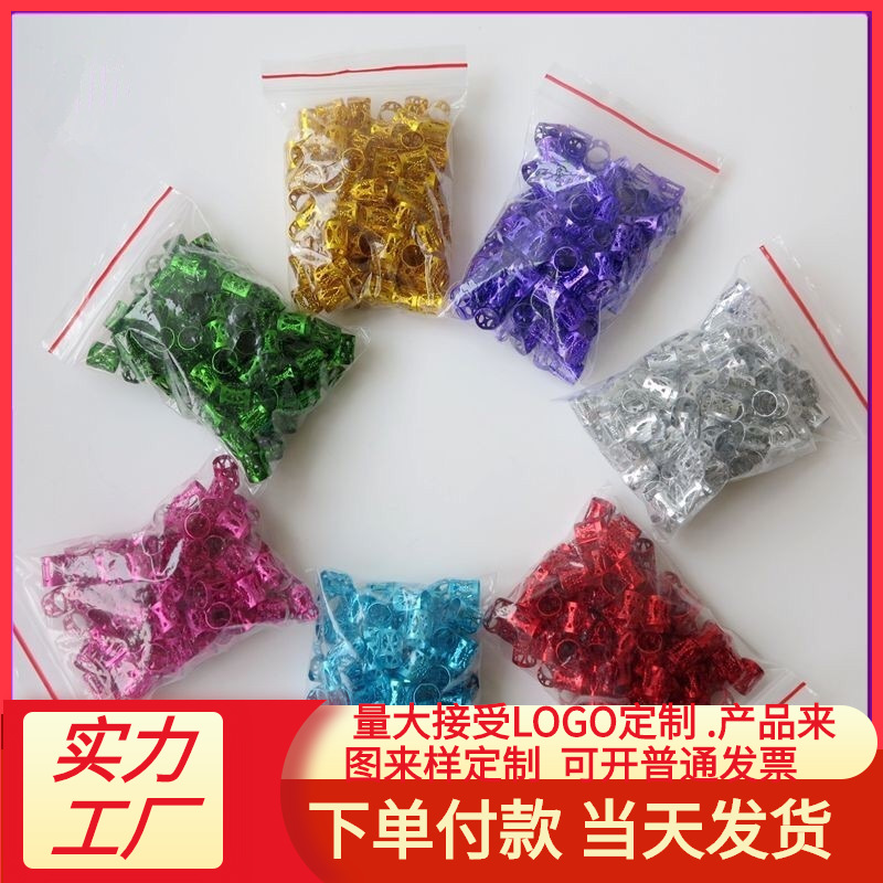 Factory wholesale available in 7 colors: hair braid cuff, large braid cuff Specification image