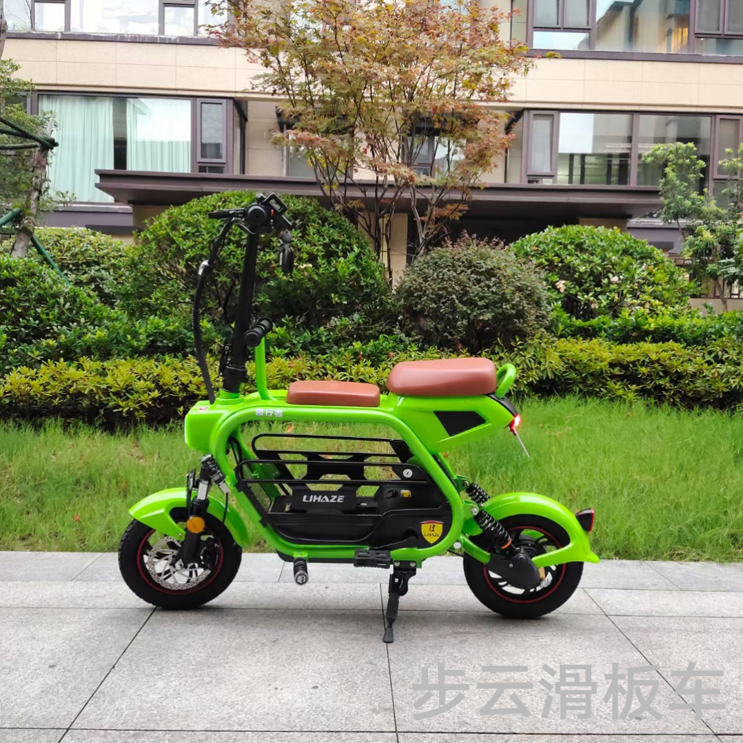 Buyun electric bicycle, two-seater electric bicycle, mother and child seat, commuter electric bicycle with basket key Application Scenario