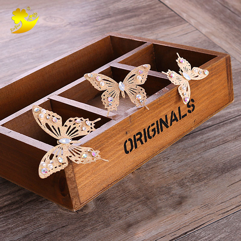 Ancient costume headwear, bride's wedding accessories, butterfly hair clips, exotic flirting, photo studio photography, children's festival performance hair accessories Specification image