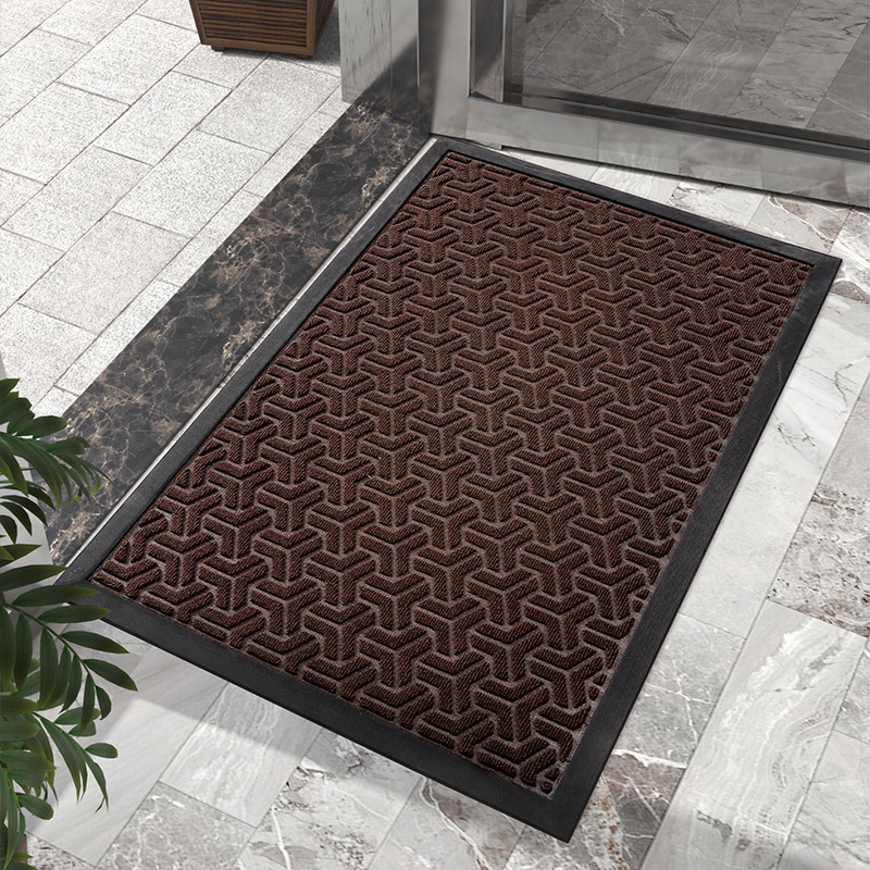 Anti-slip and scratch-resistant rubber floor MATS at the hotel entrance, door MATS at the shopping mall entrance, and water-absorbing and dust-proof MATS for household entry Item Picture