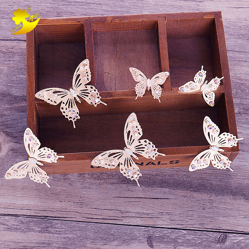 Ancient costume headwear, bride's wedding accessories, butterfly hair clips, exotic flirting, photo studio photography, children's festival performance hair accessories details Picture
