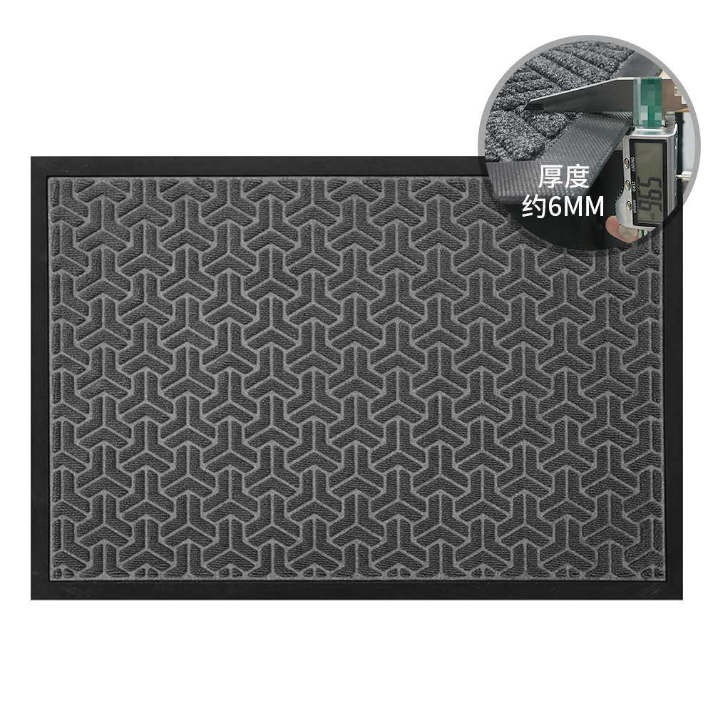 Anti-slip and scratch-resistant rubber floor MATS at the hotel entrance, door MATS at the shopping mall entrance, and water-absorbing and dust-proof MATS for household entry Specification image