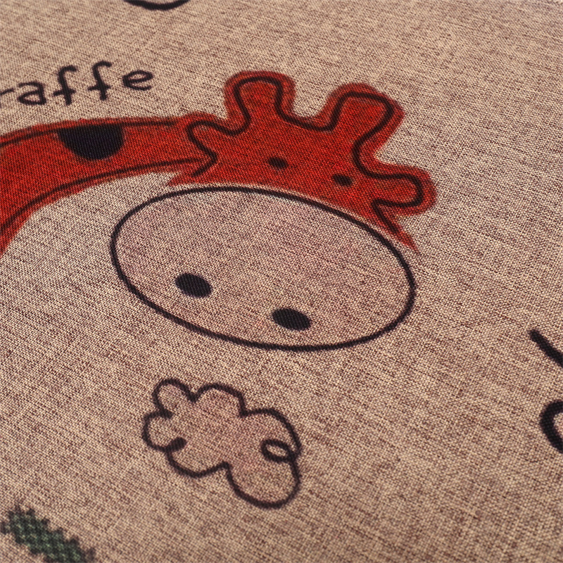 Japanese-style linen kitchen MATS, natural rubber bathroom anti-slip MATS, door MATS, bathroom and toilet anti-slip absorbent foot MATS Application Scenario