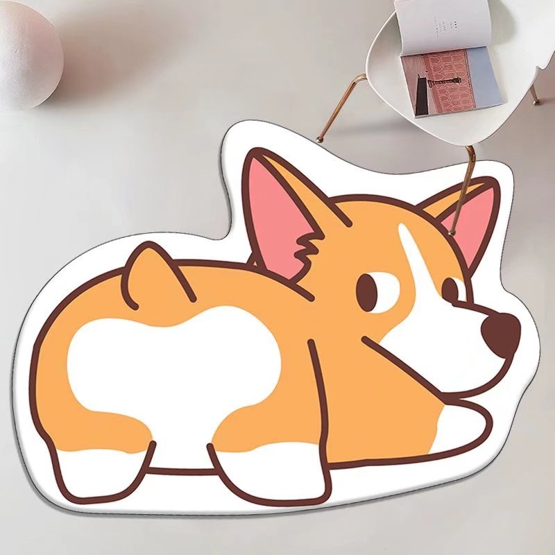Cartoon irregular-shaped entrance floor MATS, kitchen anti-slip foot MATS, foyer entrance door MATS, gift advertising MATS, wholesale from manufacturers