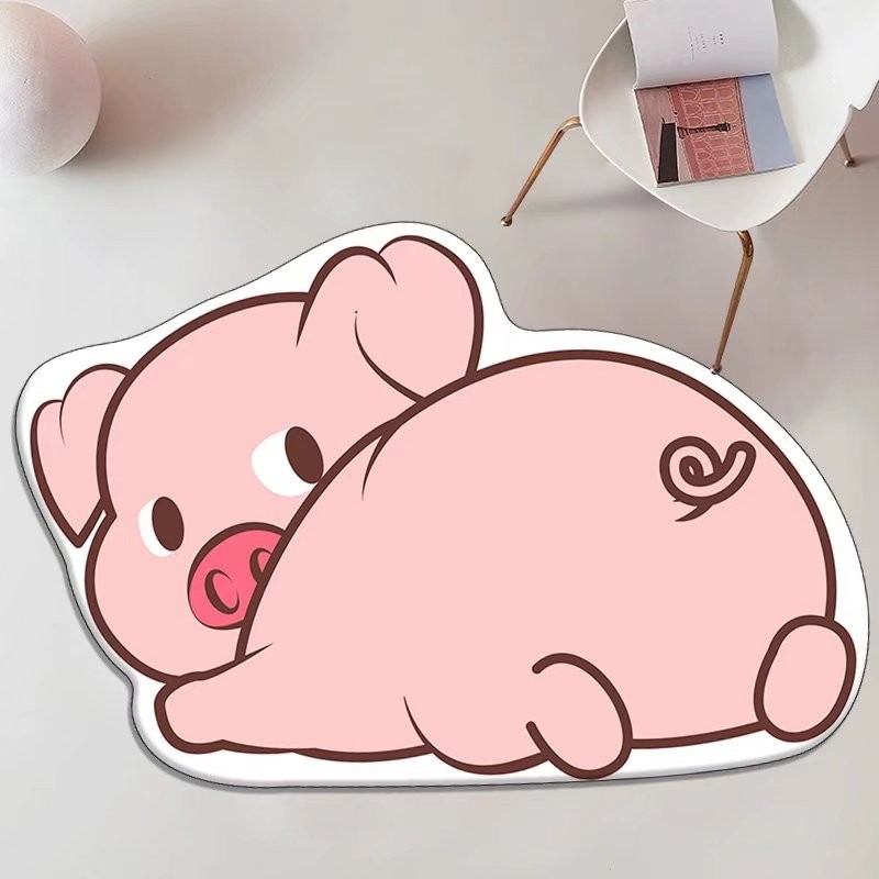 Cartoon irregular-shaped entrance floor MATS, kitchen anti-slip foot MATS, foyer entrance door MATS, gift advertising MATS, wholesale from manufacturers details Picture