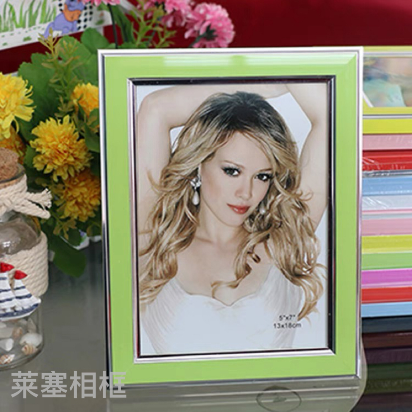 PVC材质创意摆件家居装饰客厅卧室工艺品照片塑料相框