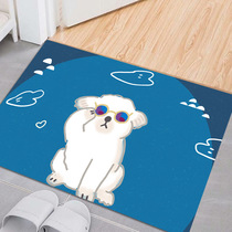 Dapeng entry door cartoon household entry mat door mat toilet non-slip ground