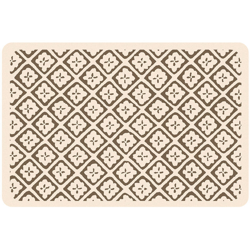 Estera de entrada de baño retro francesa soft diatoma mud antideslizante estera de baño ultra slim absorbente para el hogar Item Picture