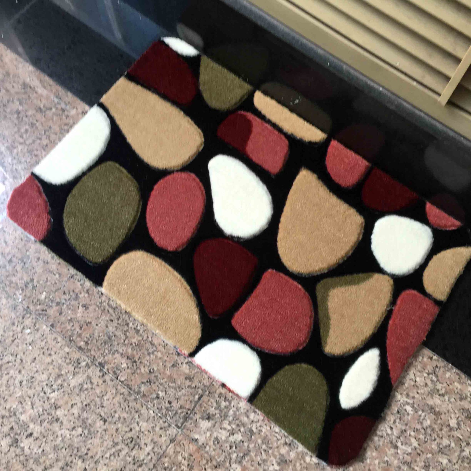 Oeko Tex Nylon Polypropylene Ring fleece cut fleece Indoor Bathroom Room Living Room Doormat Floor mat Carpet