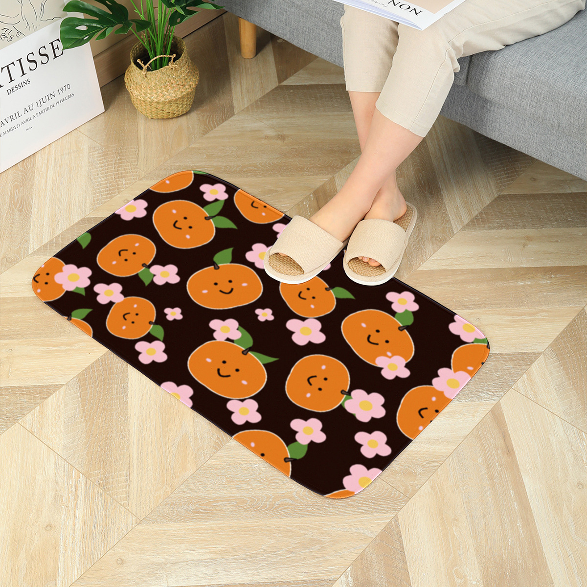 Manufacturers supply household floor MATS door MATS bedroom door MATS household kitchen toilet absorbent door MATS