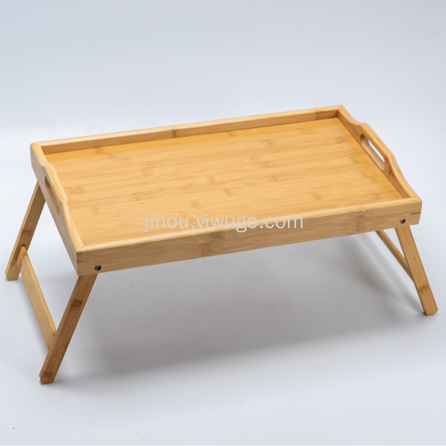 50*30 mini desk, small bamboo desk, bamboo tray, laptop desk, foldable lazy study desk
