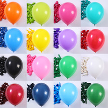 10寸哑光气球乳胶气球生日派对气球节庆用品场景装饰儿童玩具气球