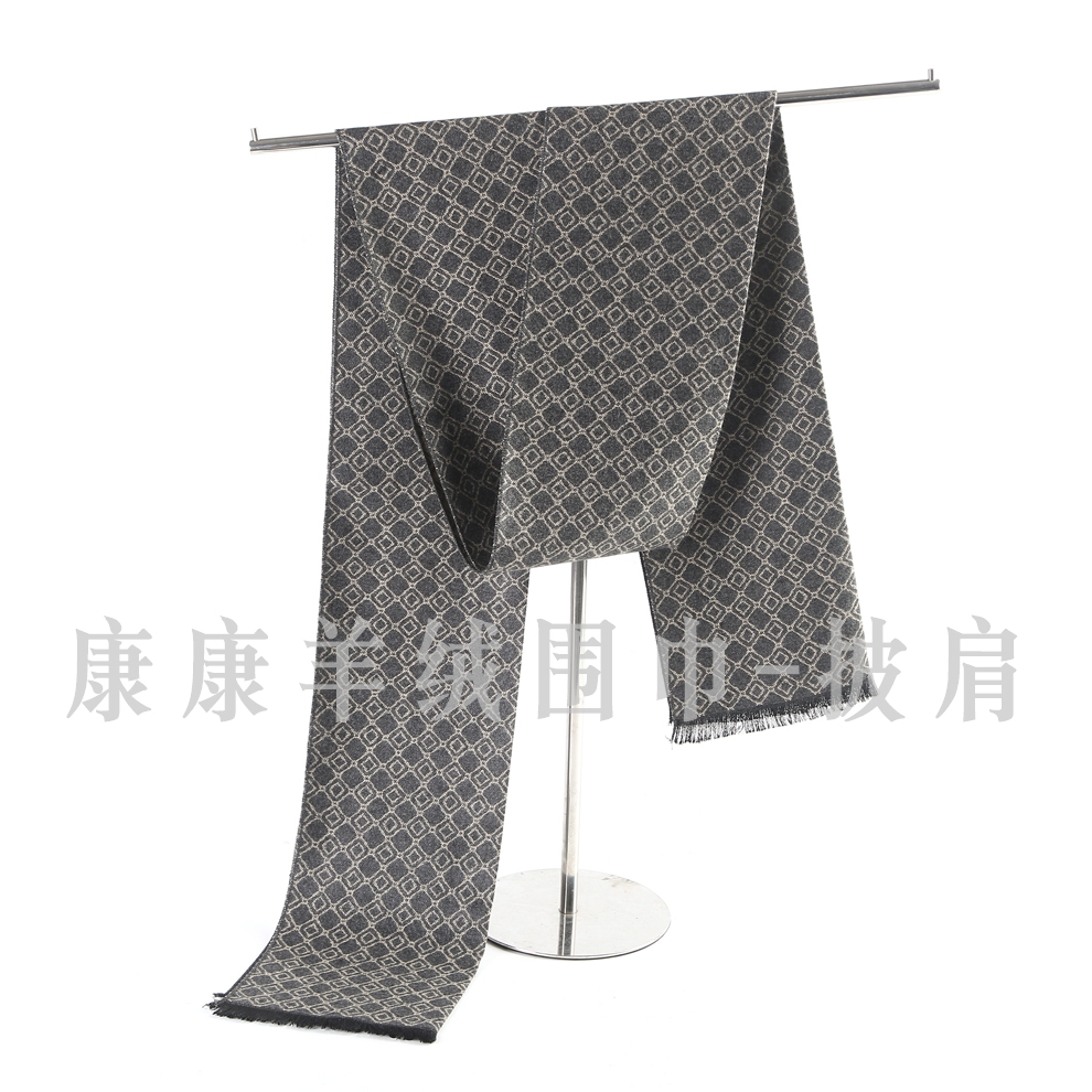 Kangkang Cashmere Scarf Shawl is honored to present the classic checked scarf and thick warm scarf for men in autumn and winter Application Scenario