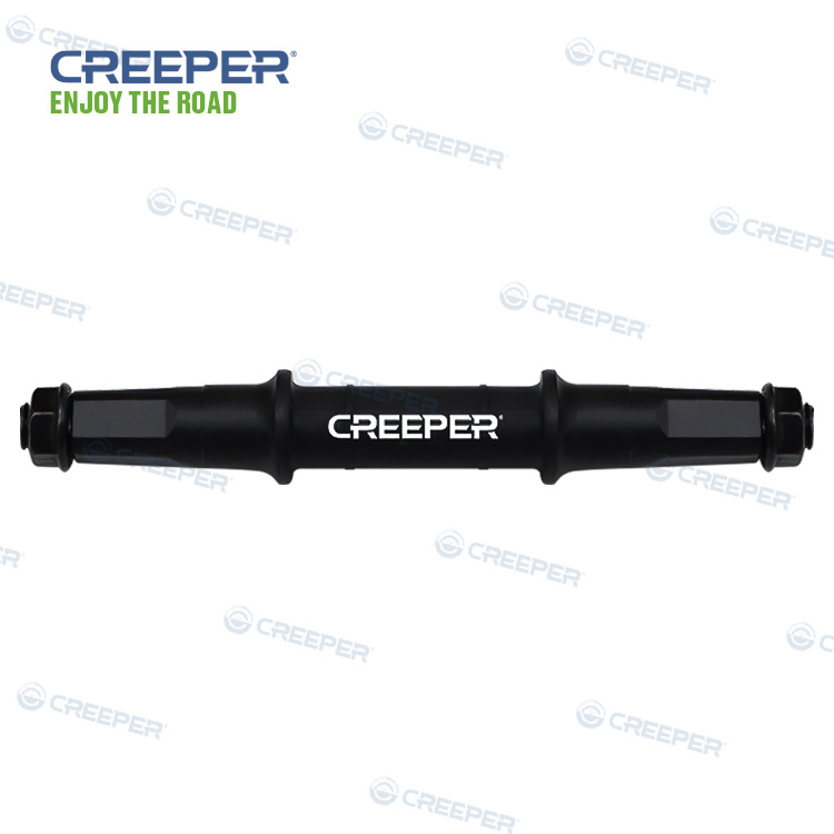 Factory direct sales of black 3T center axle bicycle wheel accessories, bicycle rotating shafts, bicycle center axles