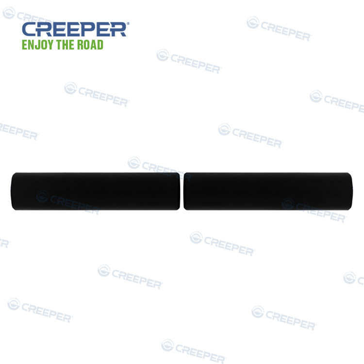 Crawler factory direct sales handle sponge double-way black straight 130 high-quality accessories, professional bicycle