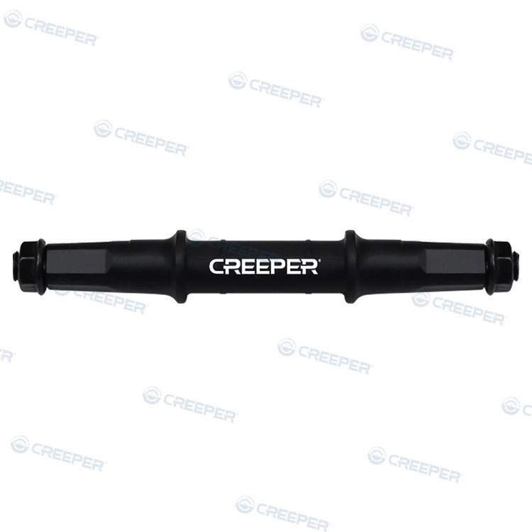 Factory direct sales of black 3T center axle bicycle wheel accessories, bicycle rotating shafts, bicycle center axles details Picture