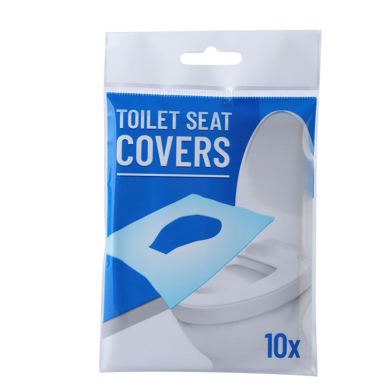 We can design disposable toilet seat covers, water-soluble toilet seat covers, anti-fouling and antibacterial toilet paper in 10-piece packs for export Item Picture