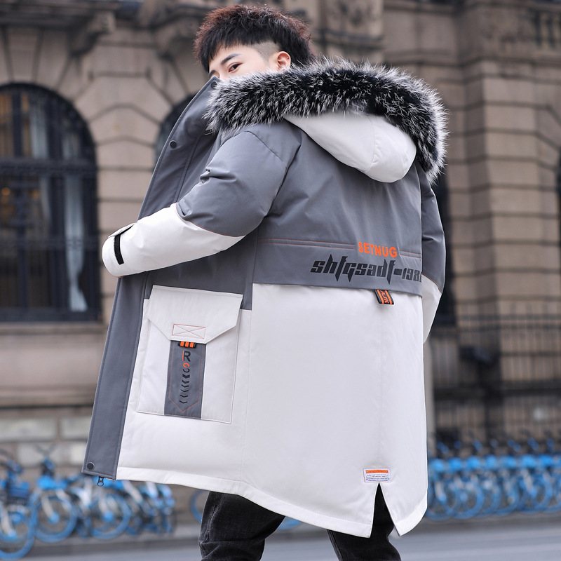 A0620 Youth Zipper solid color, thickened warm three-dimensional bag, casual and fitting grey cotton jacket in stock details Picture