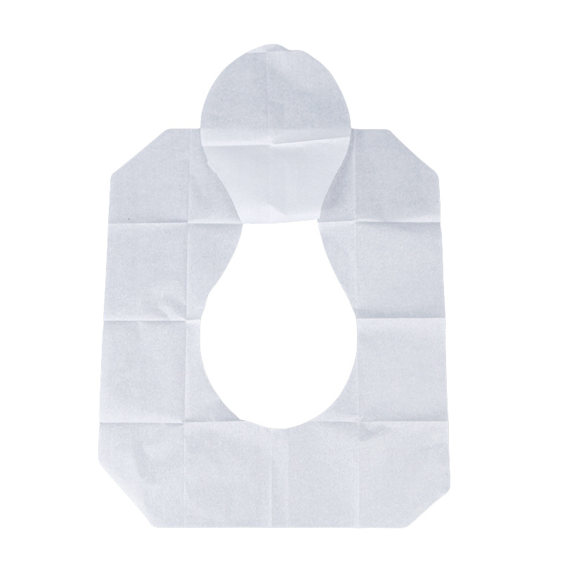 Single-piece water-soluble disposable toilet seat cover, hotel disposable products, disposable toilet seat cover paper Specification image