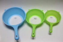 Plastic flour sieve handle flour sieve cake mold wholesale baking utensils 181